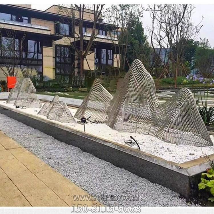 金属拉丝户外园林景观假山博鱼网页版