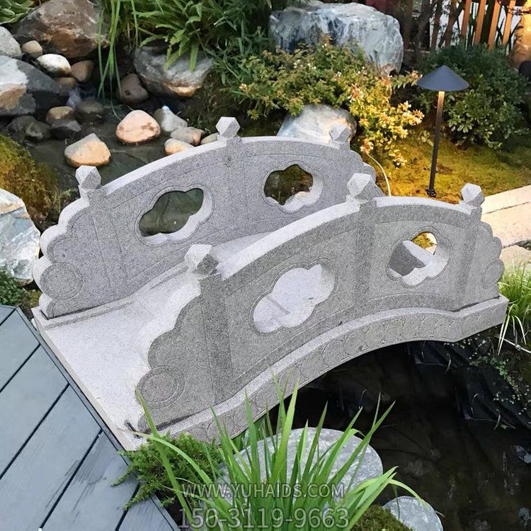 花岗岩石雕小桥，园林造景流水桥博鱼网页版