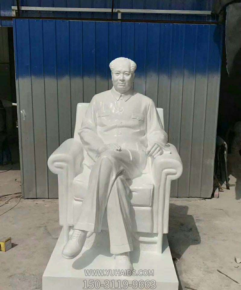 景区汉白玉石雕毛主席博鱼网页版