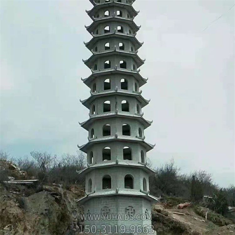 景区寺庙大型创意佛塔博鱼网页版摆件
