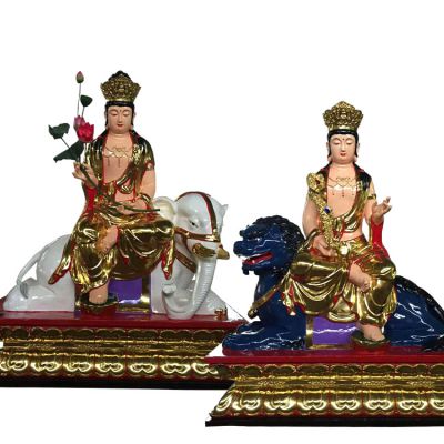 进群玻璃钢彩绘寺庙供奉佛像三圣博鱼网页版