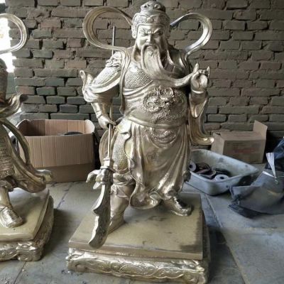 玻璃钢仿铜景观寺庙关公博鱼网页版
