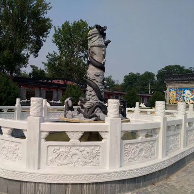 景区石雕护栏升旗台石雕护栏围栏博鱼网页版