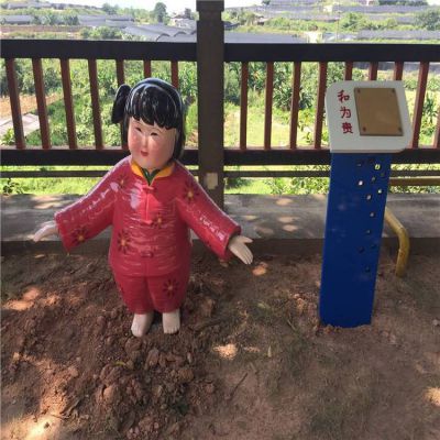 玻璃钢卡通小女孩博鱼网页版