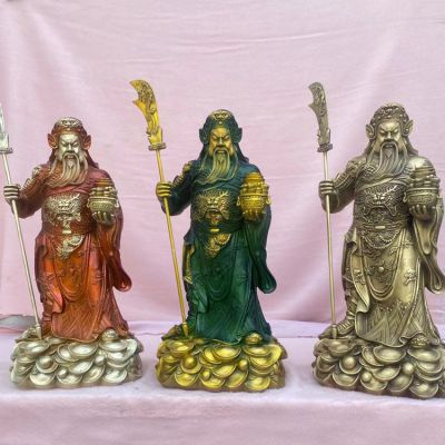 铜雕大型家居供奉关公博鱼网页版