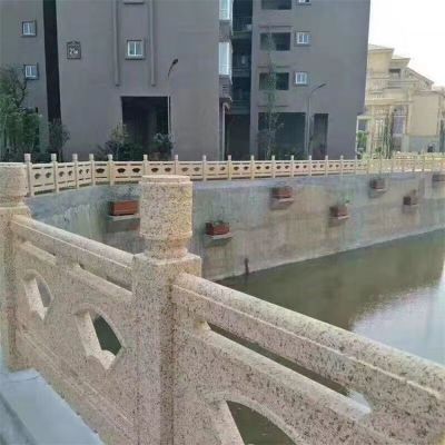 别墅园林河道砂石石雕景观栏杆栏板博鱼网页版