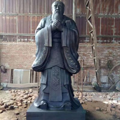 铜雕户外园林古代人物景观