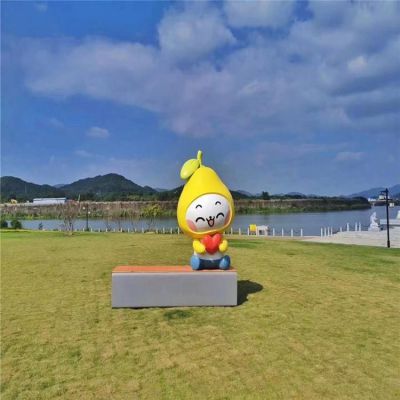 户外公园美陈摆件玻璃钢卡通公仔博鱼网页版