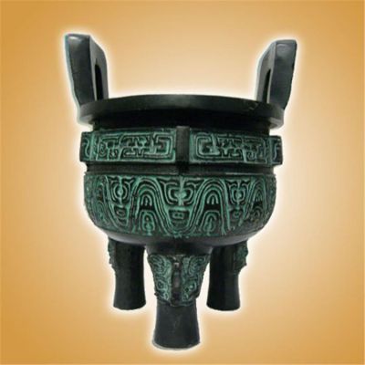 仿古青铜器户外寺庙圆形鼎博鱼网页版