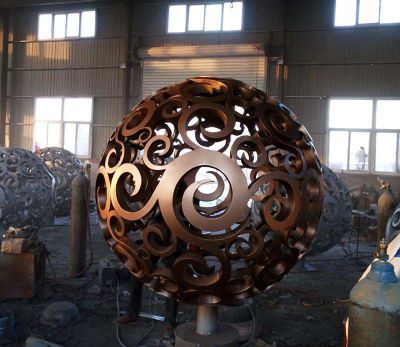 寺院铜铸镂空球博鱼网页版