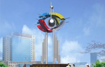 景区城市标识不锈钢眼睛博鱼网页版