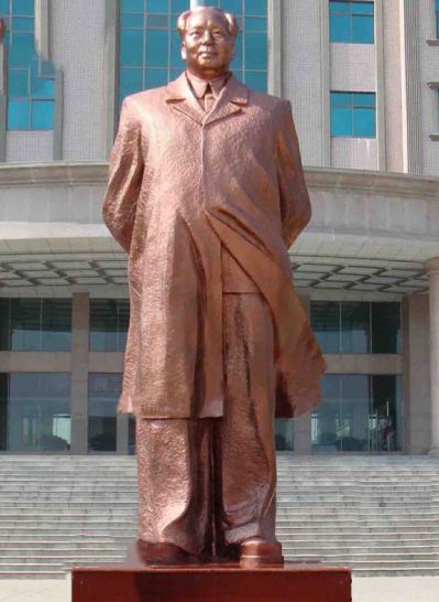 校园铜雕毛主席毛泽东博鱼网页版