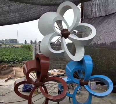 不锈钢公园彩色花朵博鱼网页版