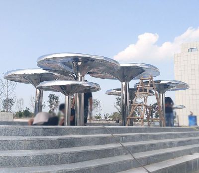不锈钢蘑菇公园景观博鱼网页版