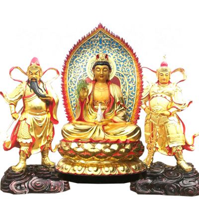 不锈钢鎏金寺庙景观供奉观音博鱼网页版