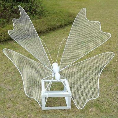 户外庭院草坪花园林铁艺昆虫景观装饰蝴蝶