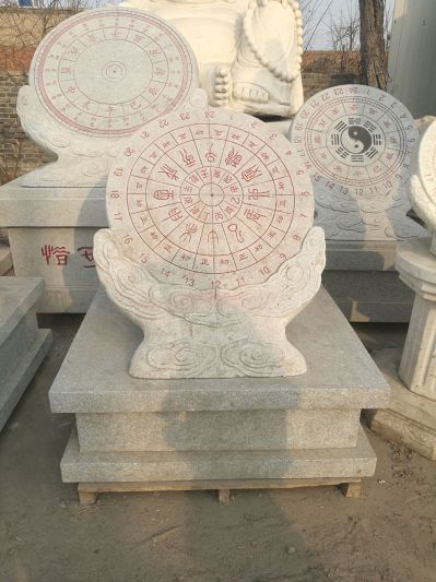 公园石雕创意古代计时器日晷博鱼网页版