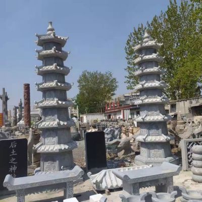 宗教寺庙大理石石雕户外园林景观佛塔博鱼网页版