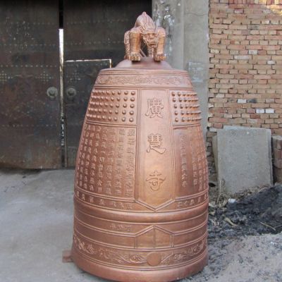 寺庙祈福铜钟摆件