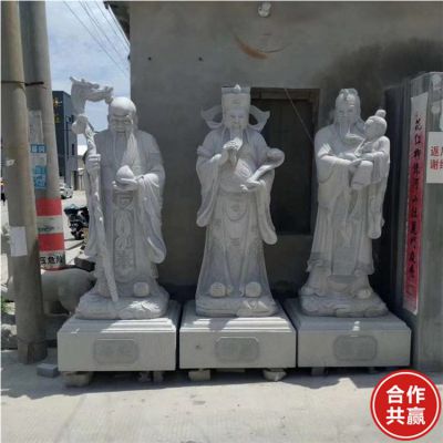 大理石石雕园林景观寺庙福禄寿佛像博鱼网页版