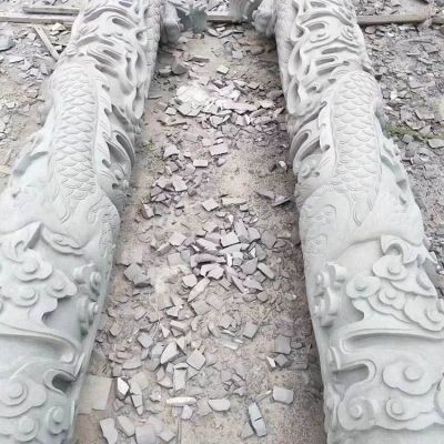 广场大型摆件石雕园林景观龙柱博鱼网页版