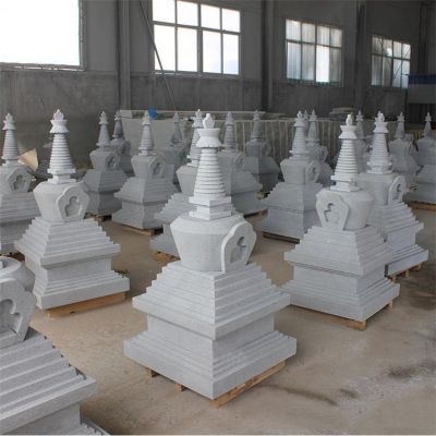 石雕佛塔舍利塔博鱼网页版定制汉白玉七宝如来寺院石塔
