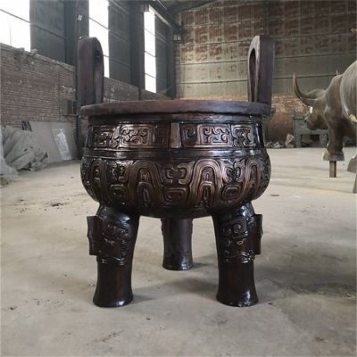 仿古青铜器寺庙鼎博鱼网页版