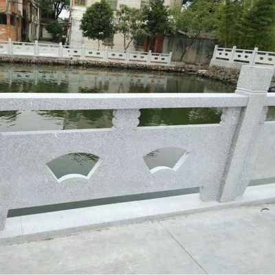 大理石石雕户外河道栏杆栏板博鱼网页版摆件