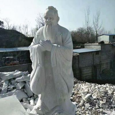 大理石校园广场古代名人孔子博鱼网页版
