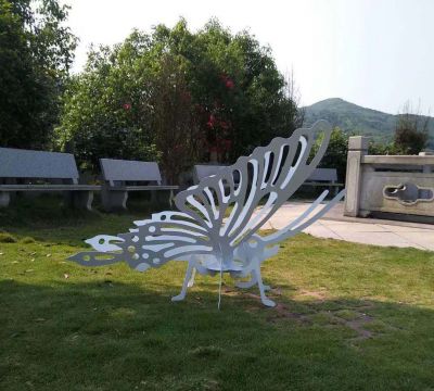 商场不锈钢立体蝴蝶博鱼网页版