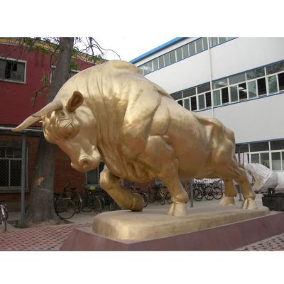 广场开荒牛园林景观摆件华尔街牛博鱼网页版