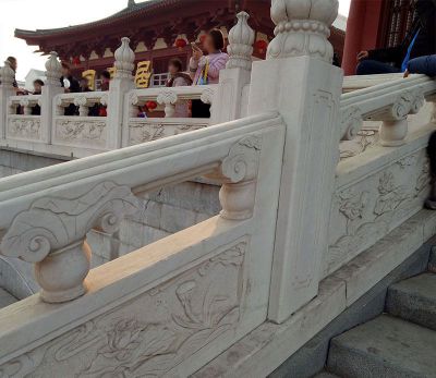 景区寺院观景区防护汉白玉扶手栏杆博鱼网页版