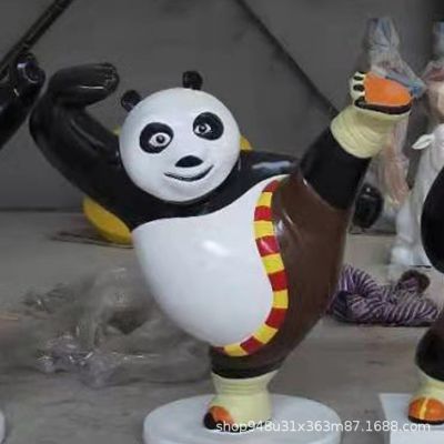 商场景区仿真适用于草坪熊猫玻璃钢博鱼网页版