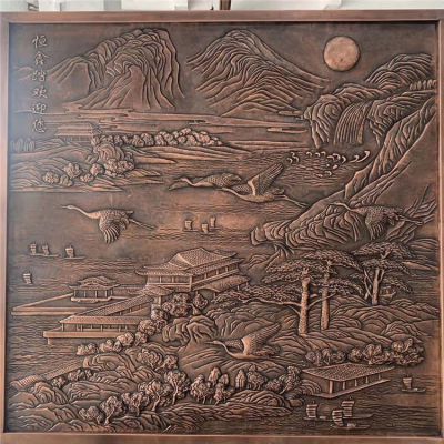 庭院室内铜雕壁画博鱼网页版