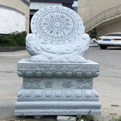公园大型砂石石雕日晷博鱼网页版