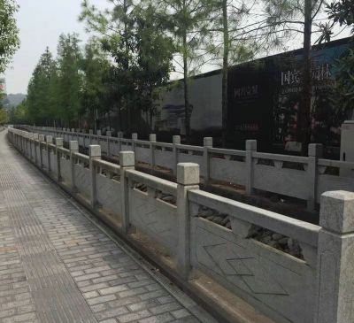 园林河道边装饰大理石栏杆
