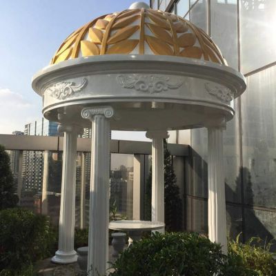 庭院阳台摆放玻璃钢小型欧式凉亭