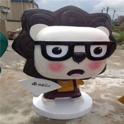 玻璃钢卡通园林户外商场狮子摆件