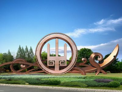 户外园林广场大型不锈钢景观博鱼网页版摆件