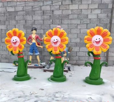 玻璃钢仿真植物太阳花博鱼网页版
