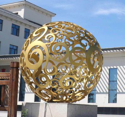 酒店不锈钢镂空喷金鎏金镂空球博鱼网页版