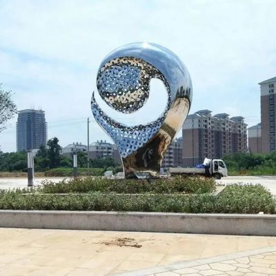 不锈钢创意镂空艺术造型广场户外大型景观博鱼网页版