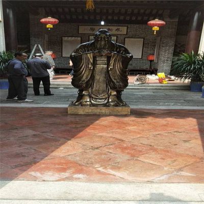 校园景区铜雕古代教育家孔子博鱼网页版