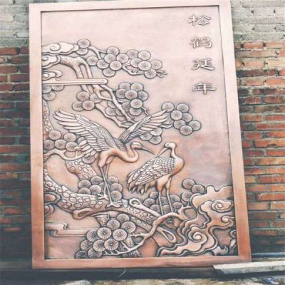 庭院室内创意浮雕铜雕壁画博鱼网页版