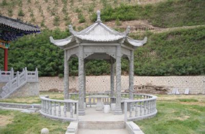 汉白玉园林户外景观仿古凉亭