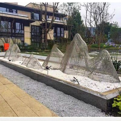金属拉丝户外园林景观假山博鱼网页版