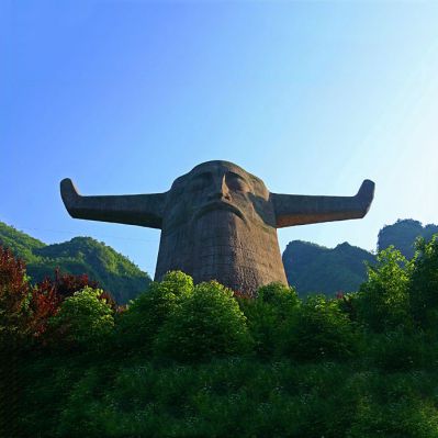 景区景点大型神农头像青石博鱼网页版