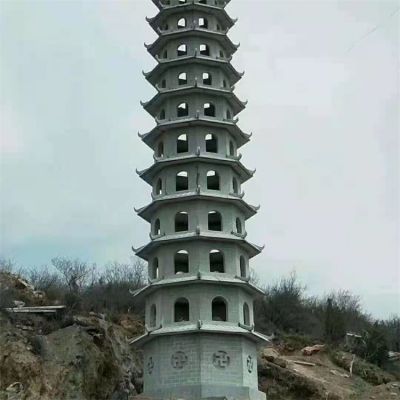景区寺庙大型创意佛塔博鱼网页版摆件