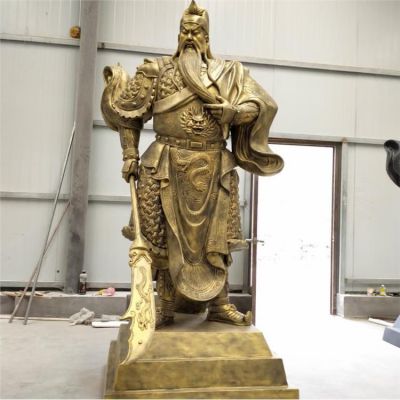 铜雕宗教寺庙大型武财神关公关羽博鱼网页版