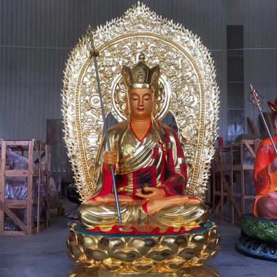 玻璃钢寺庙彩绘佛像大型地藏王博鱼网页版